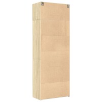 vidaXL Hochschrank Sonoma-Eiche 80x42,5x225 cm Holzwerkstoff