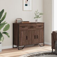 vidaXL Sideboard Braun Eichen-Optik 97x32,5x74,5 cm Holzwerkstoff