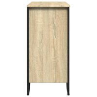 vidaXL Sideboard Sonoma-Eiche 78x35,5x74,5 cm Holzwerkstoff