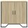 vidaXL Sideboard Sonoma-Eiche 78x35,5x74,5 cm Holzwerkstoff