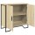 vidaXL Sideboard Sonoma-Eiche 78x35,5x74,5 cm Holzwerkstoff