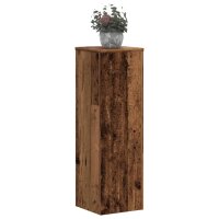 vidaXL Pflanzenst&auml;nder 2 Stk. Altholz-Optik 25x25x80 cm Holzwerkstoff