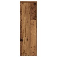 vidaXL Pflanzenst&auml;nder 2 Stk. Altholz-Optik 25x25x80 cm Holzwerkstoff