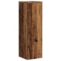 vidaXL Pflanzenst&auml;nder 2 Stk. Altholz-Optik 25x25x80 cm Holzwerkstoff