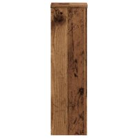 vidaXL Pflanzenst&auml;nder 2 Stk. Altholz-Optik 17x17x60 cm Holzwerkstoff