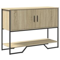 vidaXL Konsolentisch Sonoma-Eiche 100x35x74,5 cm Holzwerkstoff