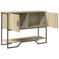 vidaXL Konsolentisch Sonoma-Eiche 100x35x74,5 cm Holzwerkstoff