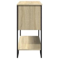 vidaXL Konsolentisch Sonoma-Eiche 100x35x74,5 cm Holzwerkstoff