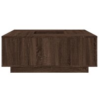 vidaXL Couchtisch Braun Eichen-Optik 100x100x40 cm Holzwerkstoff