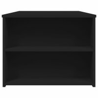 vidaXL Couchtisch Schwarz 102x55x42 cm Holzwerkstoff