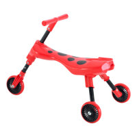 The Bugs ScuttleBug Beetle Loopfiets met 3 Wielen Junior Rot/Schwarz