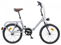 Aurelia vouwfiets 20 Zoll 27 cm Unisex Felgenbremse Grau