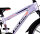 Volare Cross 20 Zoll 27 cm Jungen 6G Felgenbremse Silber/Schwarz