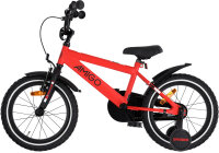 AMIGO Speeder 16 Zoll 27 cm Jungen R&uuml;cktrittbremse Rot/Schwarz