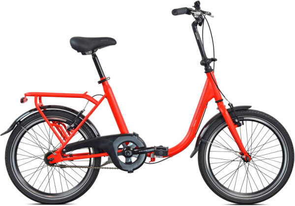 Legnano Dyon vouwfiets 20 Zoll 40 cm Unisex Felgenbremse Rot