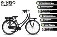 AMIGO E-Lagos T3 28 Zoll 50 cm Damen 7G Rollerbrakes...