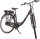 AMIGO E-Faro S2 28 Zoll 49 cm Damen 7G Rollerbrakes Mattschwarz