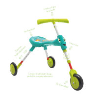 The Bugs ScuttleBug XL Splodge Loopfiets met 3 Wielen...