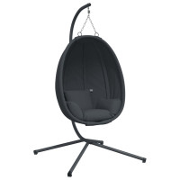 vidaXL Hängesessel Ei-Design mit Ständer...