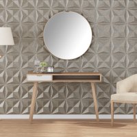 vidaXL Wandpaneele 24 Stk. Beton 50x50 cm XPS 6 m²...