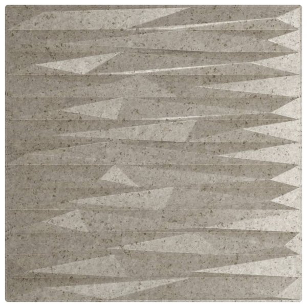 vidaXL Wandpaneele 48 Stk. Beton 50x50 cm XPS 12 m² Stein