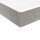 vidaXL Taschenfederkernmatratze Hellgrau 90x220x20 cm Samt