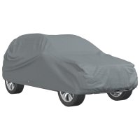vidaXL Autoabdeckung für SUV Voll Grau L Vliesstoff