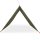 vidaXL Tarp Olivgrün 306x306 cm Wasserdicht