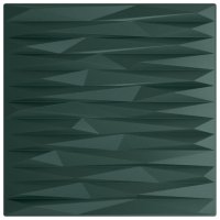 vidaXL Wandpaneele 48 Stk. Grün 50x50 cm XPS 12...