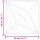 vidaXL Wandpaneele 12 Stk. Grün 50x50 cm XPS 3 m² Stern