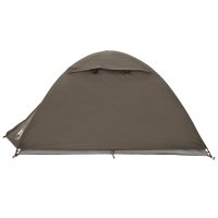 vidaXL Kuppel-Campingzelt 2 Personen Braun Wasserdicht