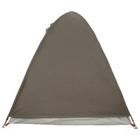 vidaXL Kuppel-Campingzelt 2 Personen Braun Wasserdicht