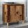 vidaXL Waschbeckenunterschrank Altholz-Optik 58x33x60 cm Holzwerkstoff