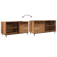 vidaXL Plattenschrank Altholz-Optik 84,5x38x48 cm Holzwerkstoff