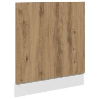vidaXL Geschirrspülerblende Artisan-Eiche 60x1,5x67...