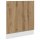 vidaXL Geschirrspülerblende Artisan-Eiche 60x1,5x67 cm Holzwerkstoff