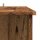 vidaXL Bartisch mit Regal Altholz-Optik 102x50x103,5 cm Holzwerkstoff