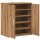 vidaXL Schuhregal Artisan-Eiche 60x35x70 cm Holzwerkstoff