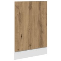 vidaXL Geschirrspülerblende Artisan-Eiche 45x3x67 cm...