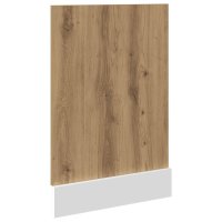 vidaXL Geschirrspülerblende Artisan-Eiche 45x3x67 cm Holzwerkstoff