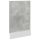 vidaXL Geschirrspülerblende Betongrau 45x3x67 cm