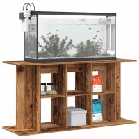 vidaXL Aquariumständer Altholz-Optik 120x40x60 cm Holzwerkstoff