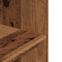 vidaXL Aquariumständer Altholz-Optik 120x40x60 cm Holzwerkstoff