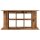 vidaXL Aquariumständer Altholz-Optik 120x40x60 cm Holzwerkstoff