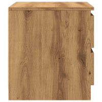 vidaXL Nachttisch Artisan-Eiche 50x40x43,5 cm Holzwerkstoff