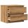 vidaXL Nachttisch Artisan-Eiche 50x40x43,5 cm Holzwerkstoff
