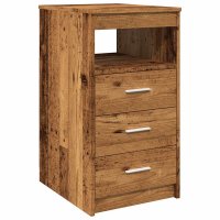 vidaXL Schubladenschrank Altholz-Optik 40x50x76 cm...