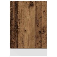 vidaXL Geschirrspülerblende Altholz-Optik 45x3x67 cm Holzwerkstoff