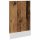 vidaXL Geschirrspülerblende Altholz-Optik 45x3x67 cm Holzwerkstoff