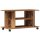 vidaXL TV-Regal mit Rollen Altholz-Optik 80x40x45 cm Holzwerkstoff
